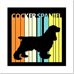 Cocker spaniel colour mark Posters and Art